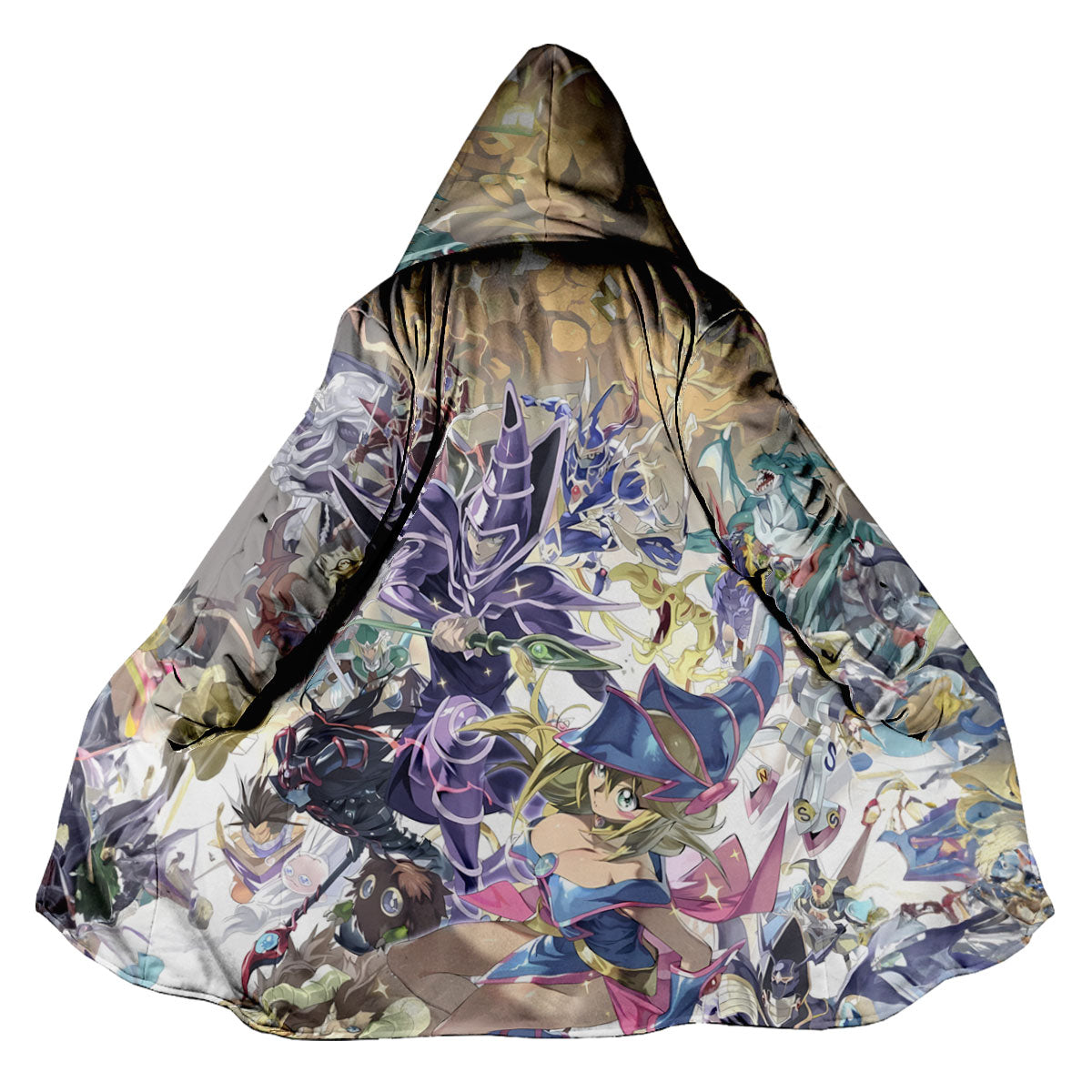 Yugioh Magician Girl Surrounded By Colorful Monsters Yugioh Anime Apparel
