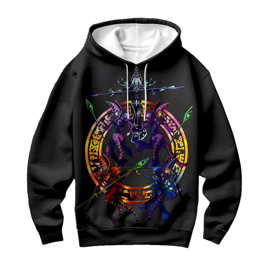 Yugioh Magician Team Forming Circle In Shadows Anime Apparel