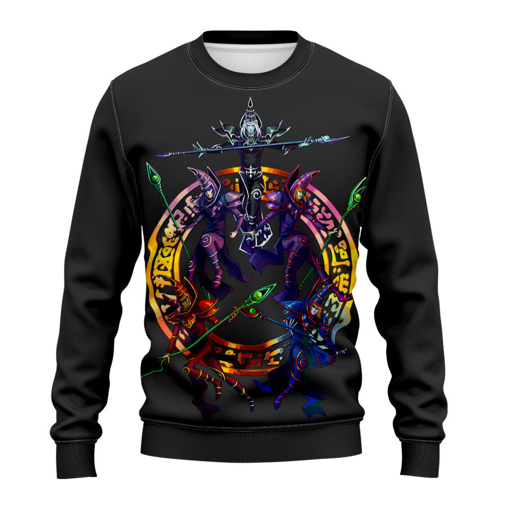 Yugioh Magician Team Forming Circle In Shadows Anime Apparel