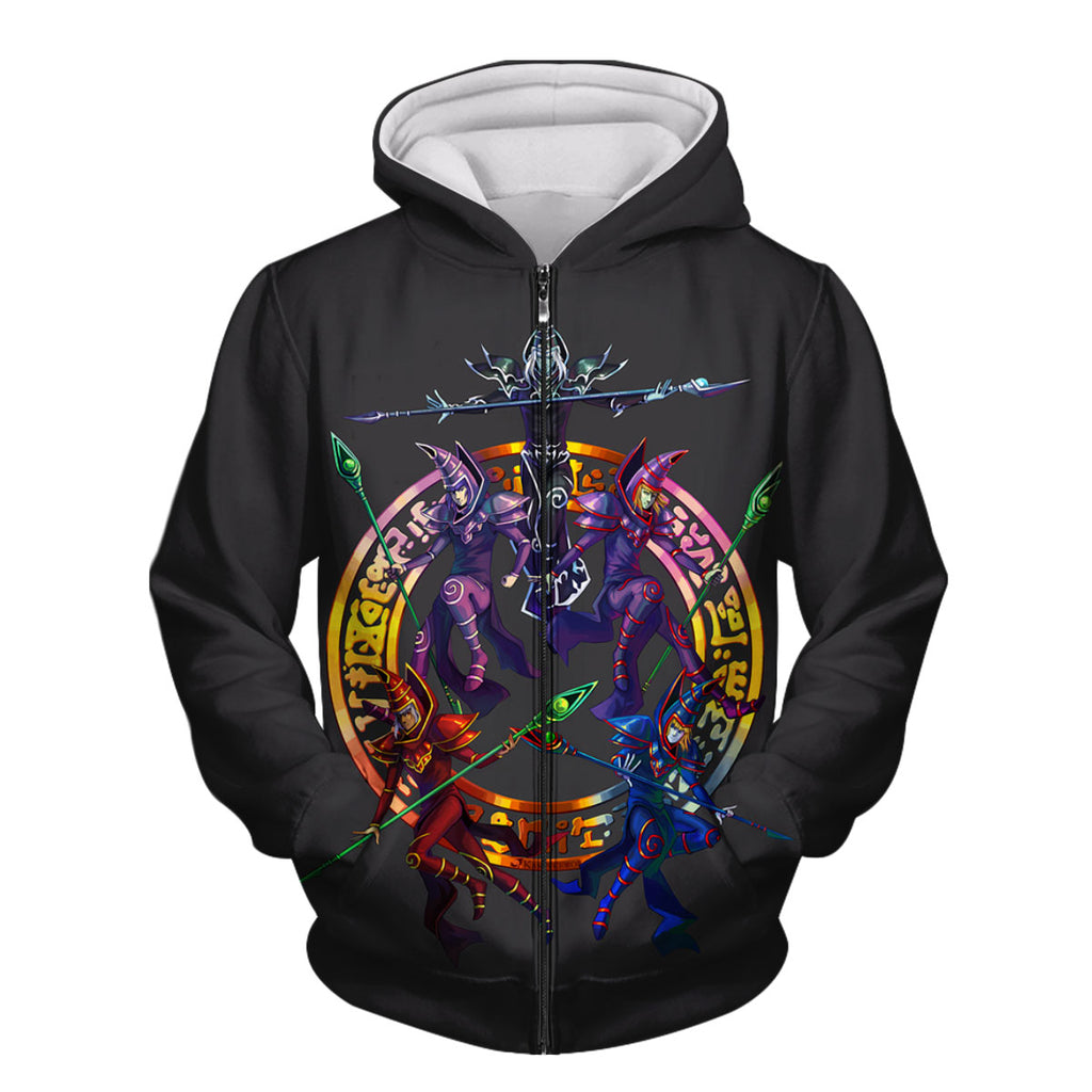 Yugioh Magician Team Forming Circle In Shadows Anime Apparel