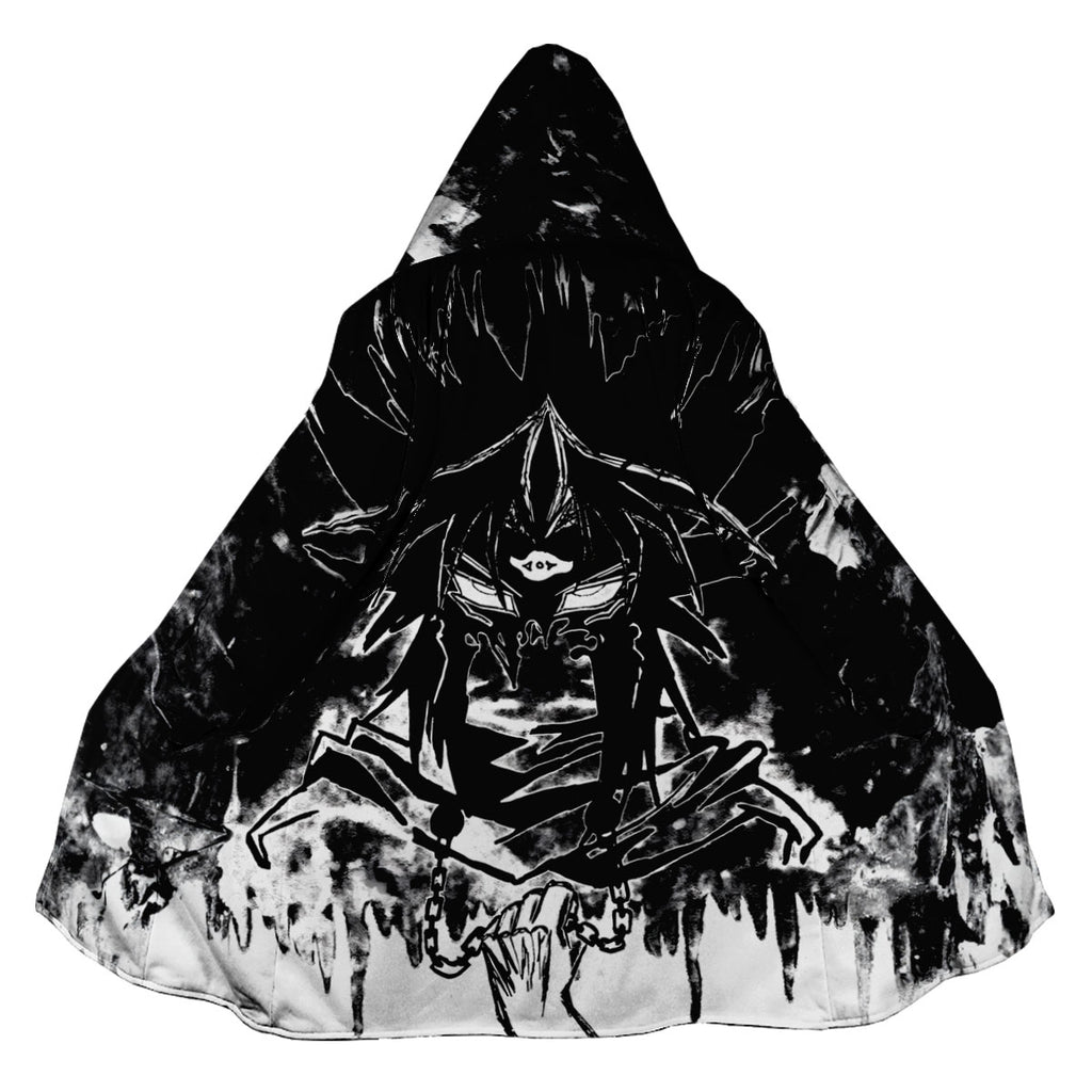 Yugioh Marik Ishtar Black And White Character Illustration Anime Apparel