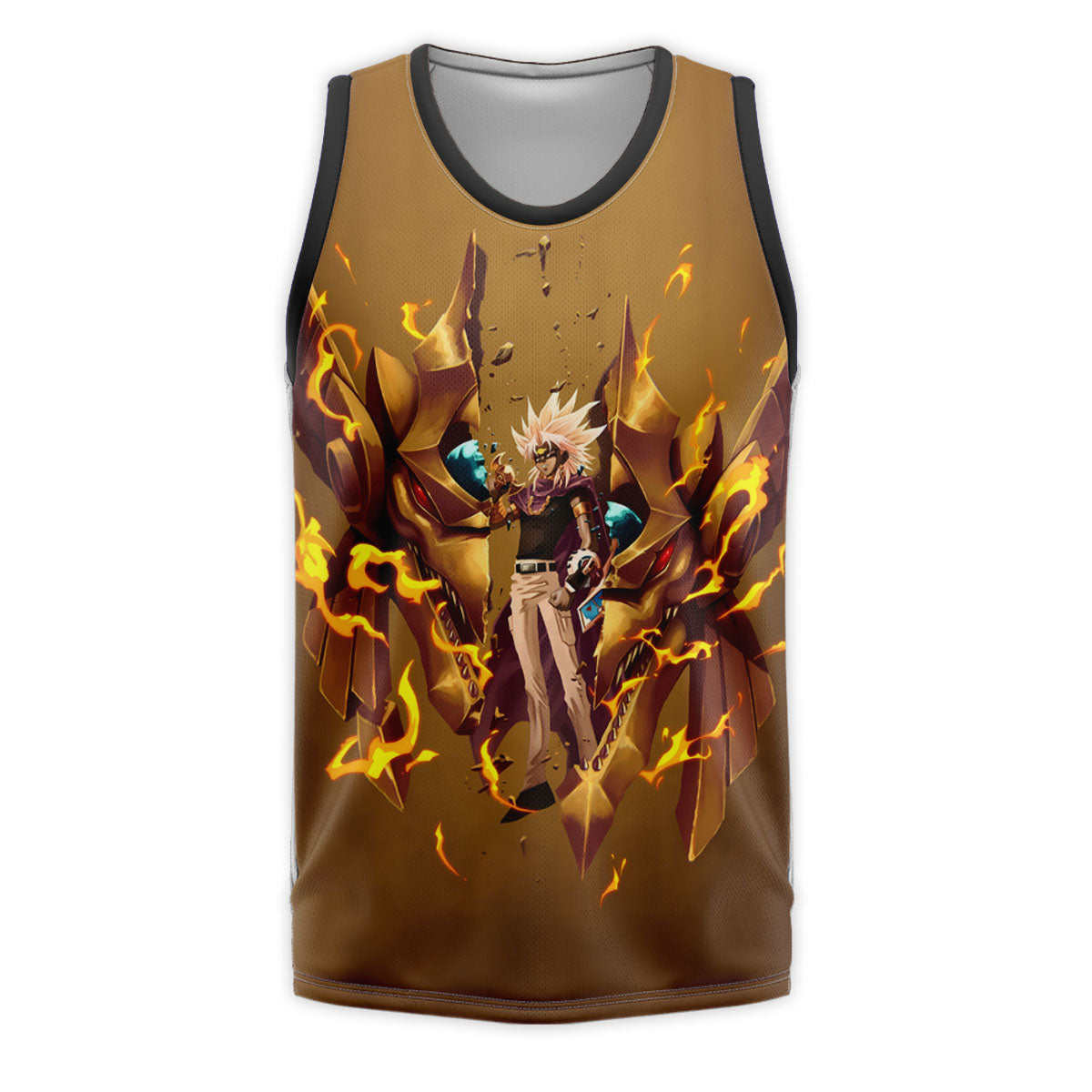 Yugioh Marik Ishtar Cracked Winged Dragon Of Ra Anime Apparel