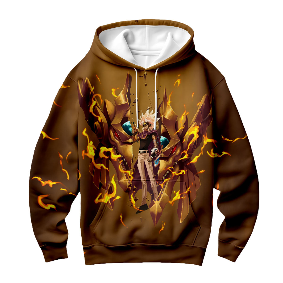 Yugioh Marik Ishtar Cracked Winged Dragon Of Ra Anime Apparel