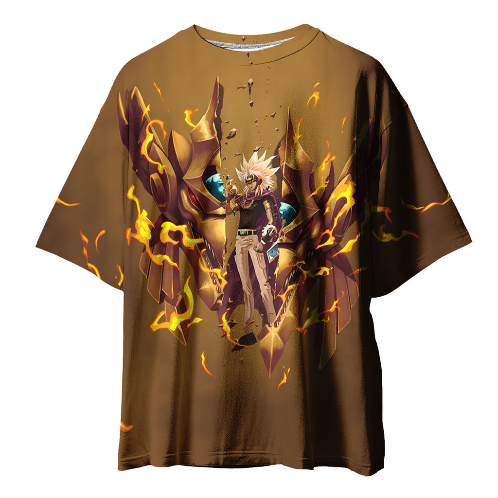 Yugioh Marik Ishtar Cracked Winged Dragon Of Ra Anime Apparel