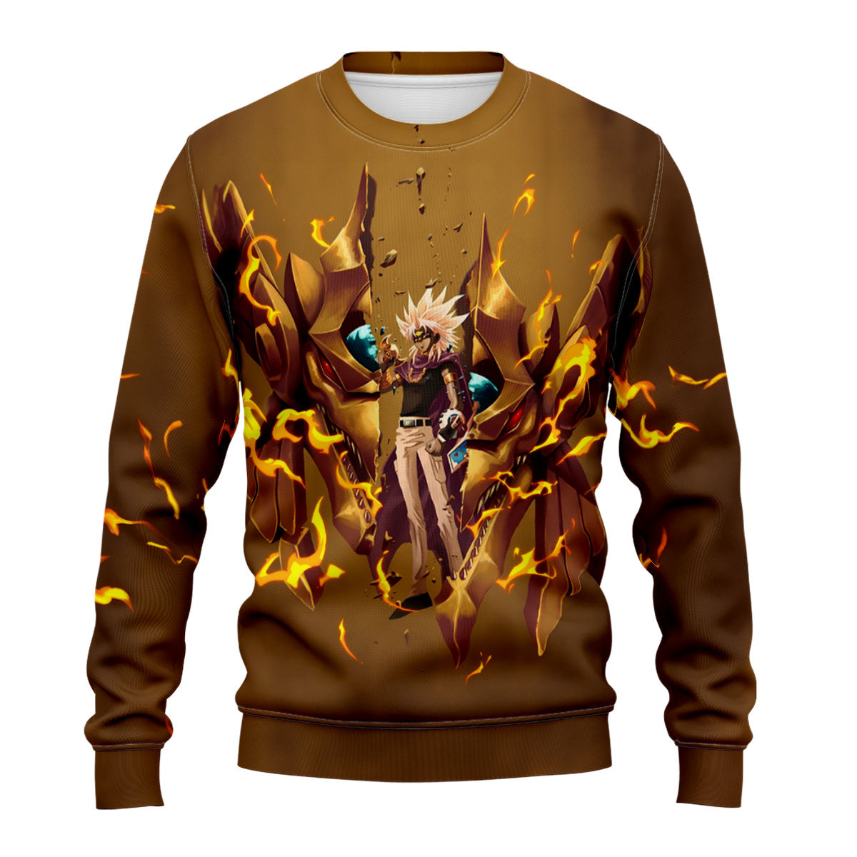 Yugioh Marik Ishtar Cracked Winged Dragon Of Ra Anime Apparel