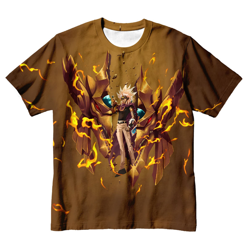 Yugioh Marik Ishtar Cracked Winged Dragon Of Ra Anime Apparel