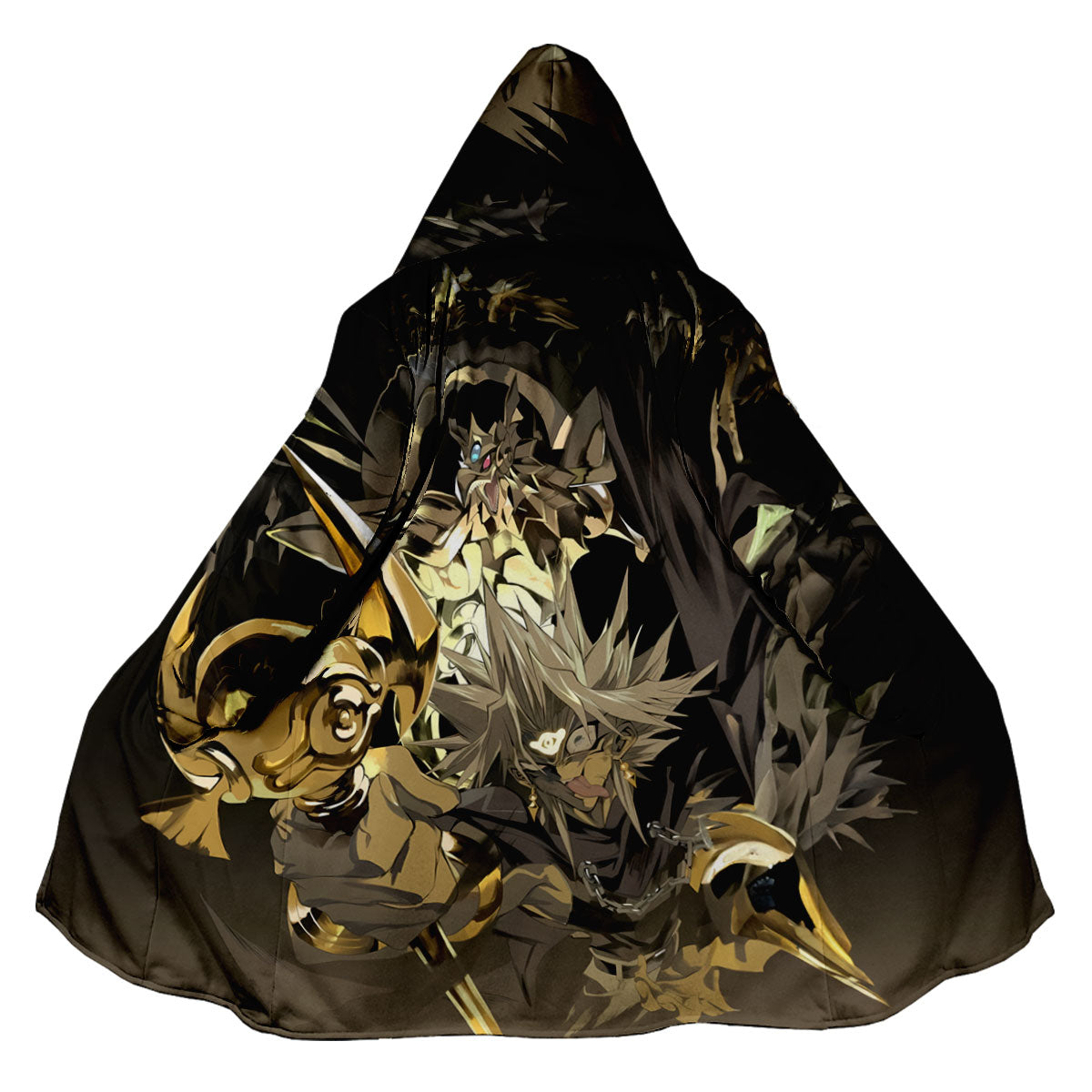 Yugioh Marik Ishtar Emanating Golden Dark Aura Anime Apparel