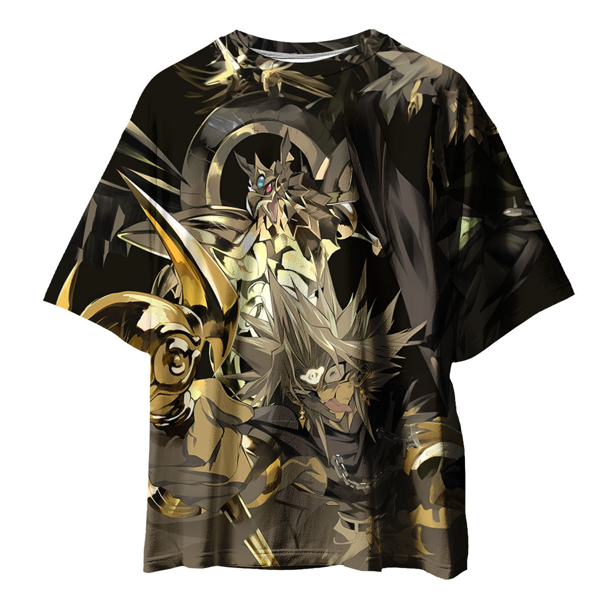 Yugioh Marik Ishtar Emanating Golden Dark Aura Anime Apparel