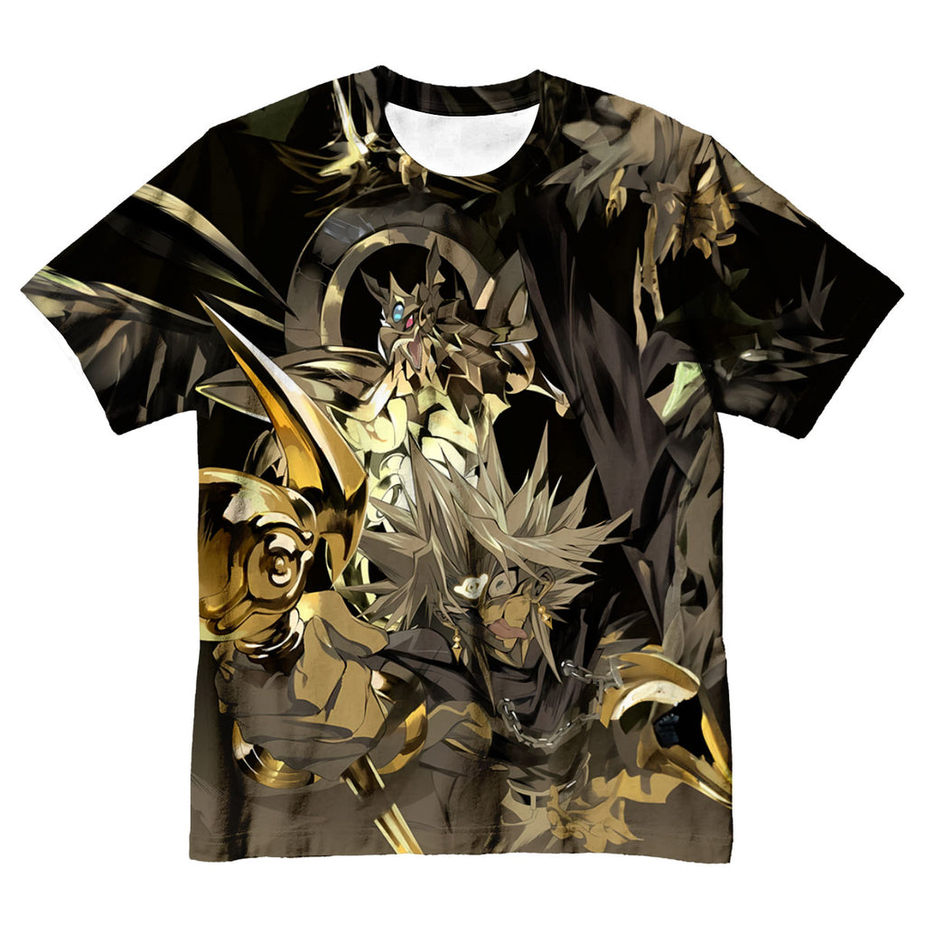 Yugioh Marik Ishtar Emanating Golden Dark Aura Anime Apparel