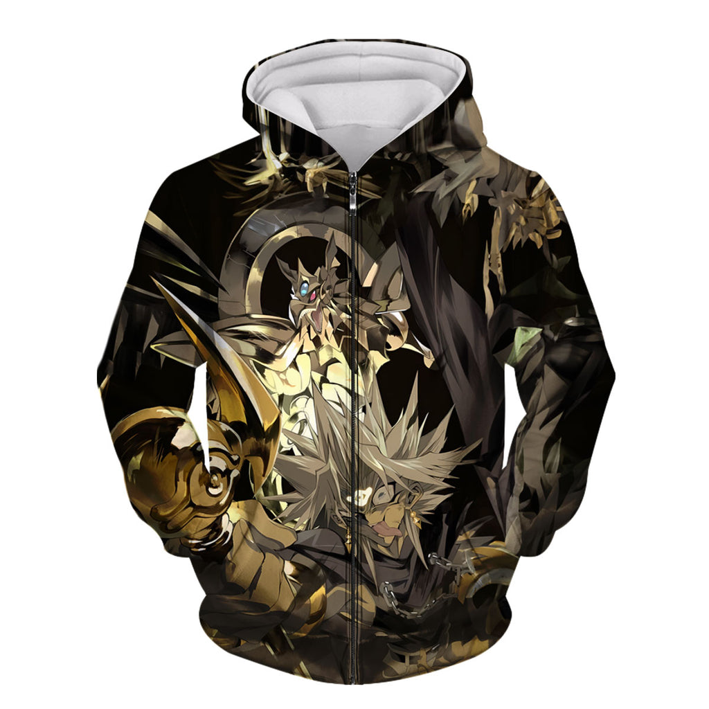 Yugioh Marik Ishtar Emanating Golden Dark Aura Anime Apparel