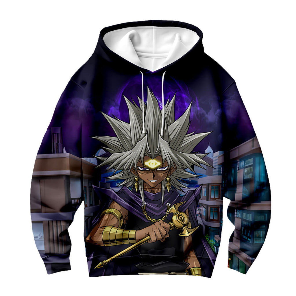 Yugioh Marik Ishtar Holding A Purple Staff Anime Apparel
