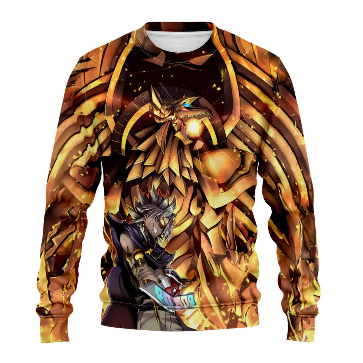 Yugioh Marik Ishtar Summoning Powerful Winged Dragon Ra Anime Apparel