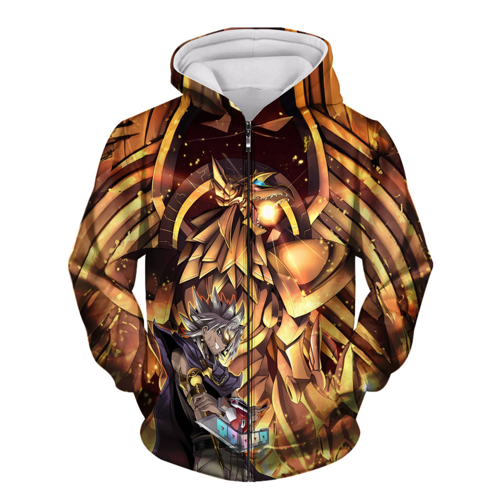 Yugioh Marik Ishtar Summoning Powerful Winged Dragon Ra Anime Apparel