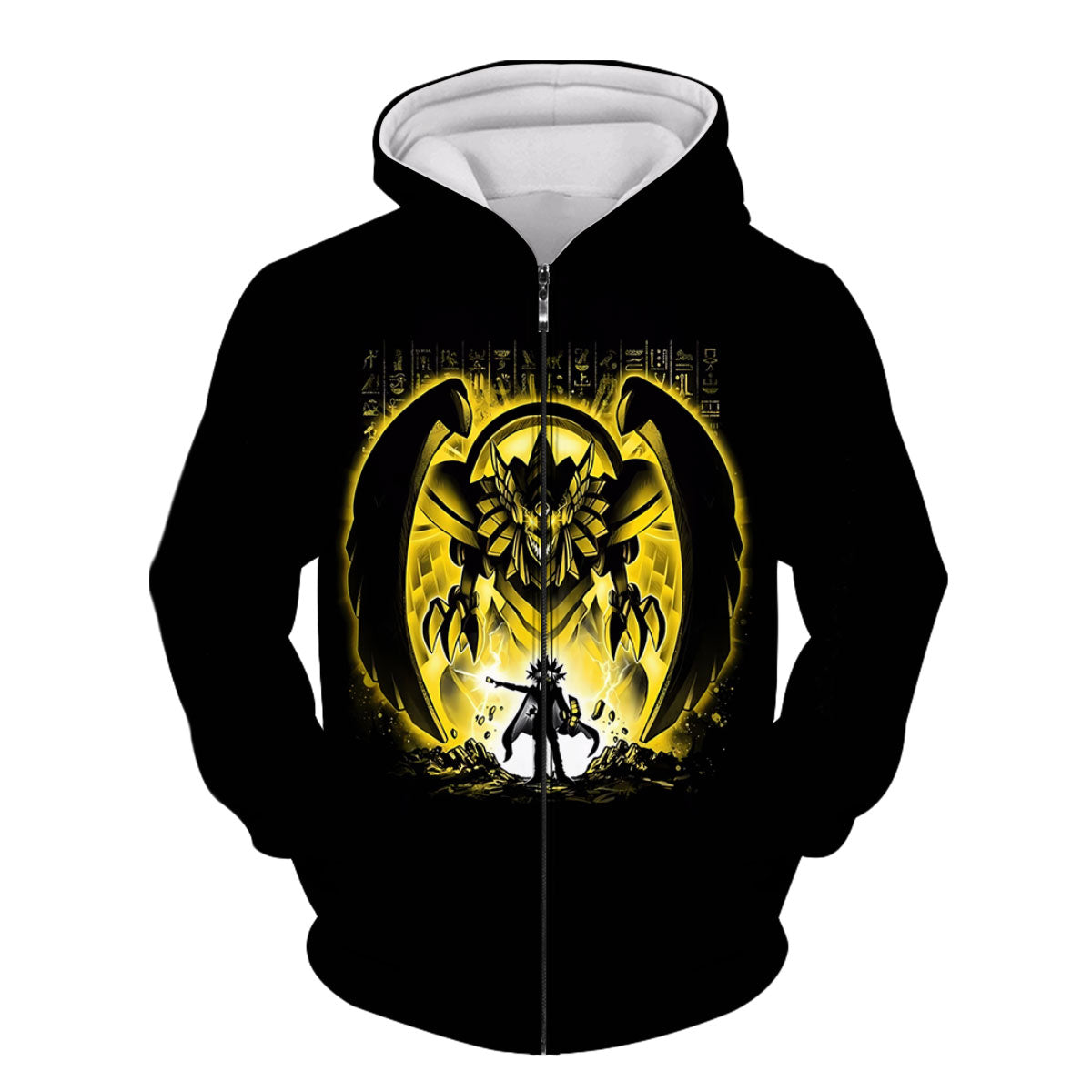 Yugioh Marik Ishtar Summoning Winged Dragon Of Ra Yugioh Anime Apparel