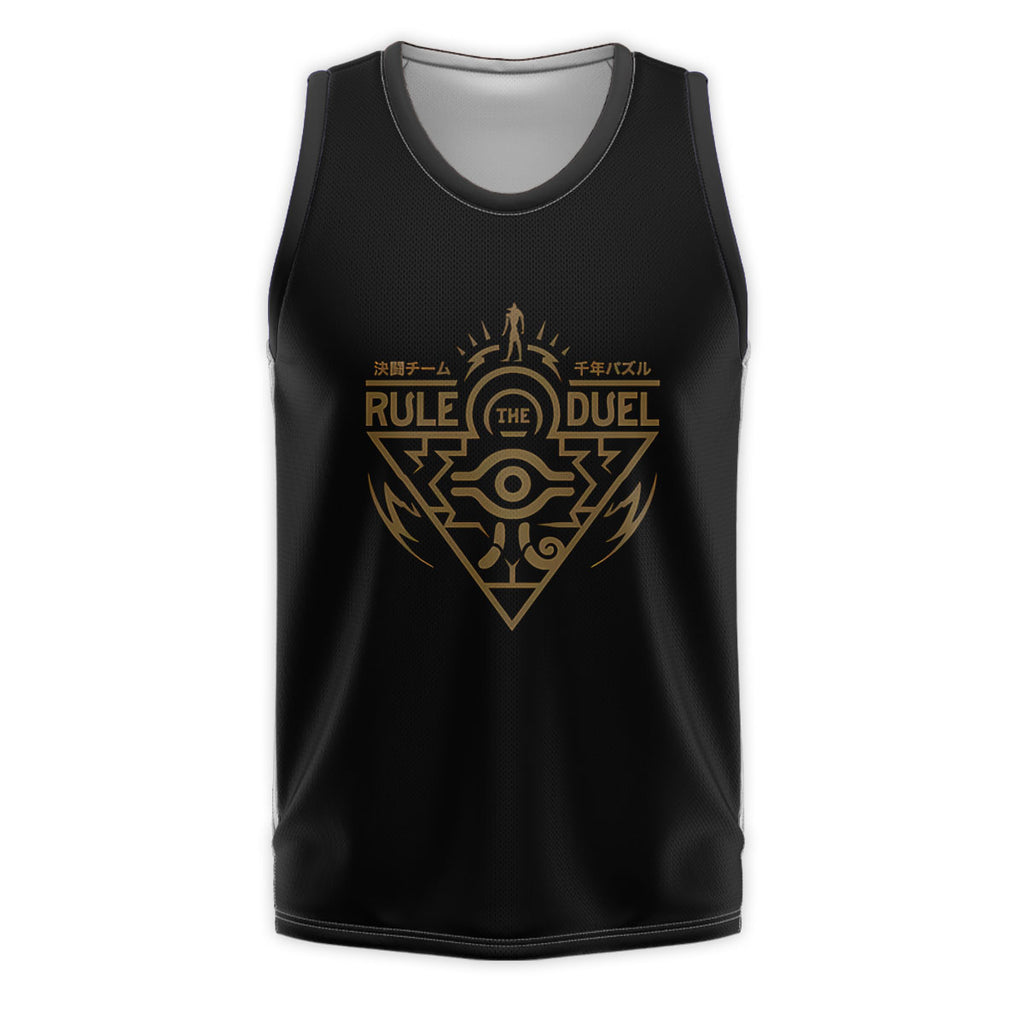 Yugioh Millennium Eye Black Gold Emblem Anime Apparel