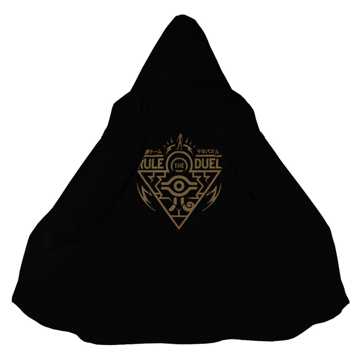 Yugioh Millennium Eye Black Gold Emblem Anime Apparel