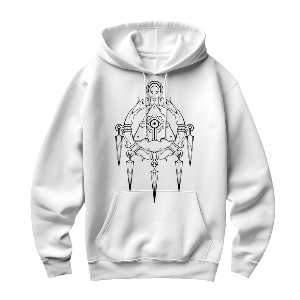Yugioh Millennium Ring Black And White Design Anime Apparel