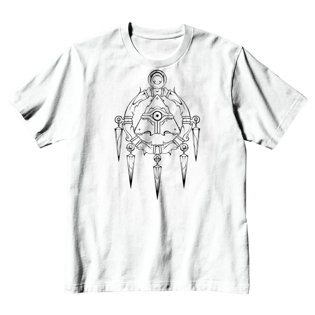 Yugioh Millennium Ring Black And White Design Anime Apparel