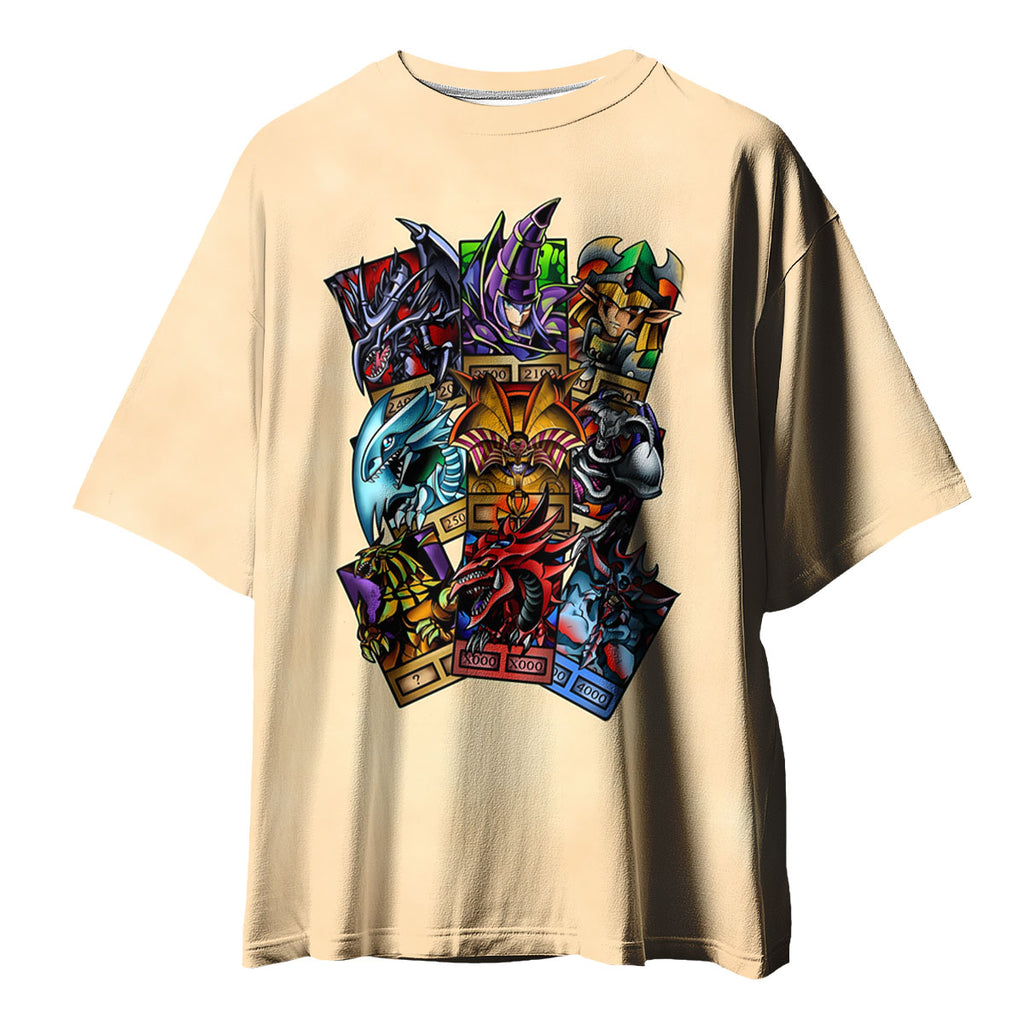 Yugioh Monster Card Vibrant Colorful Artwork Anime Apparel