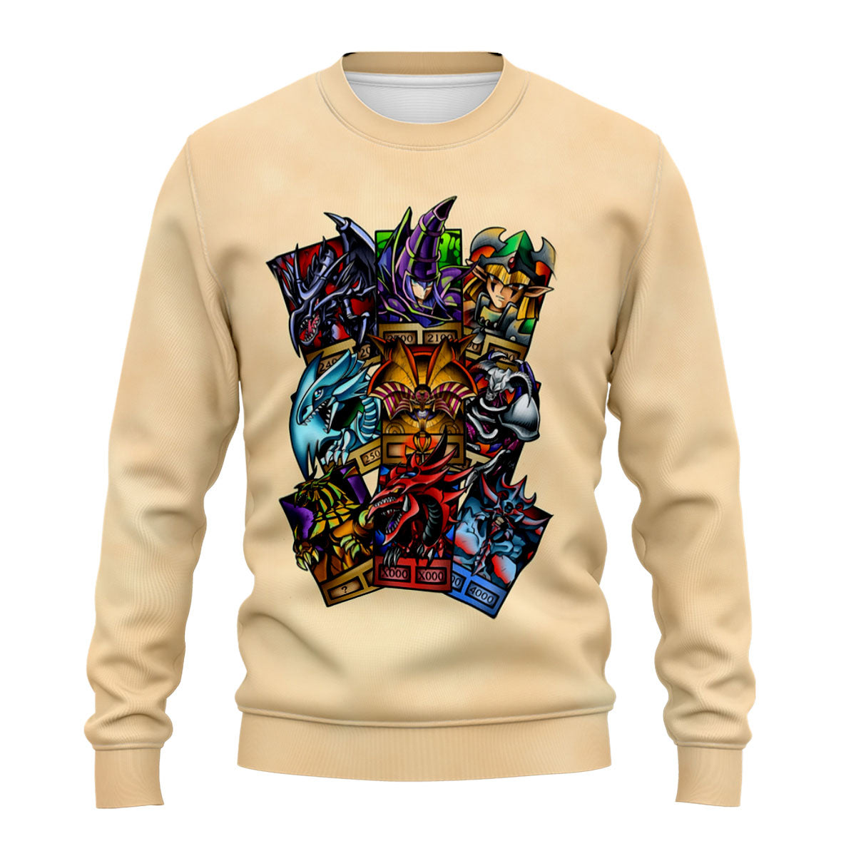 Yugioh Monster Card Vibrant Colorful Artwork Anime Apparel
