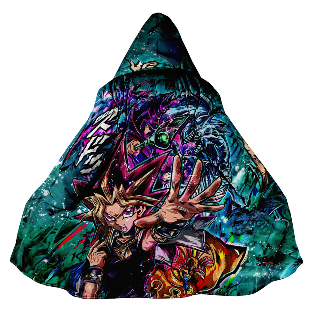 Yugioh Mysterious Green Aura Yugi In Card Battle Anime Apparel