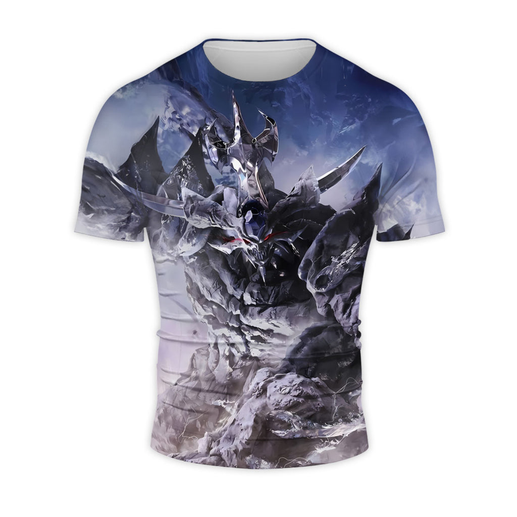 Yugioh Nordic Colossus Standing In Hazy Blue Light Anime Apparel