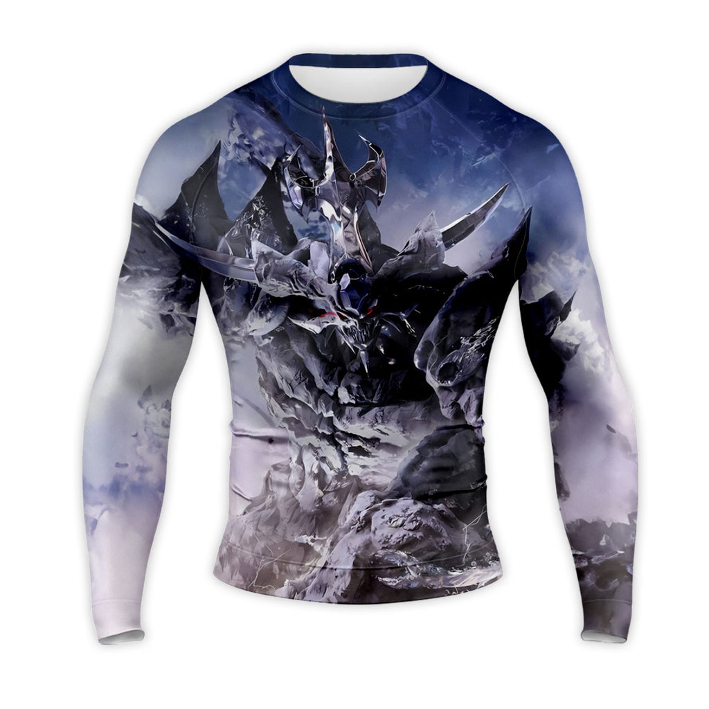 Yugioh Nordic Colossus Standing In Hazy Blue Light Anime Apparel