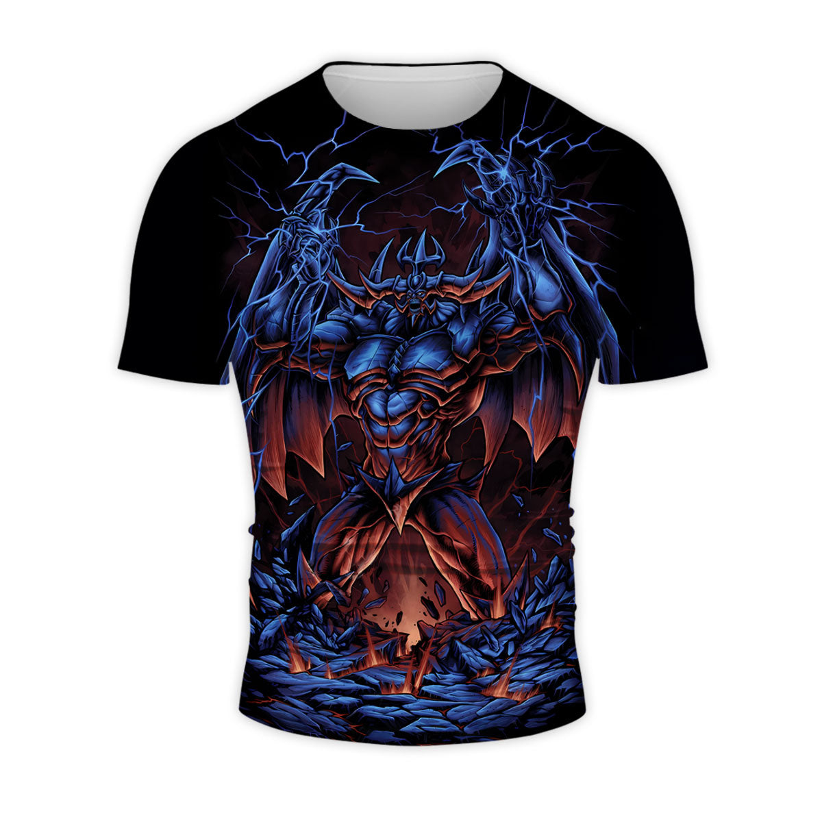Yugioh Obelisk The Tormentor Blue And Red Anime Apparel
