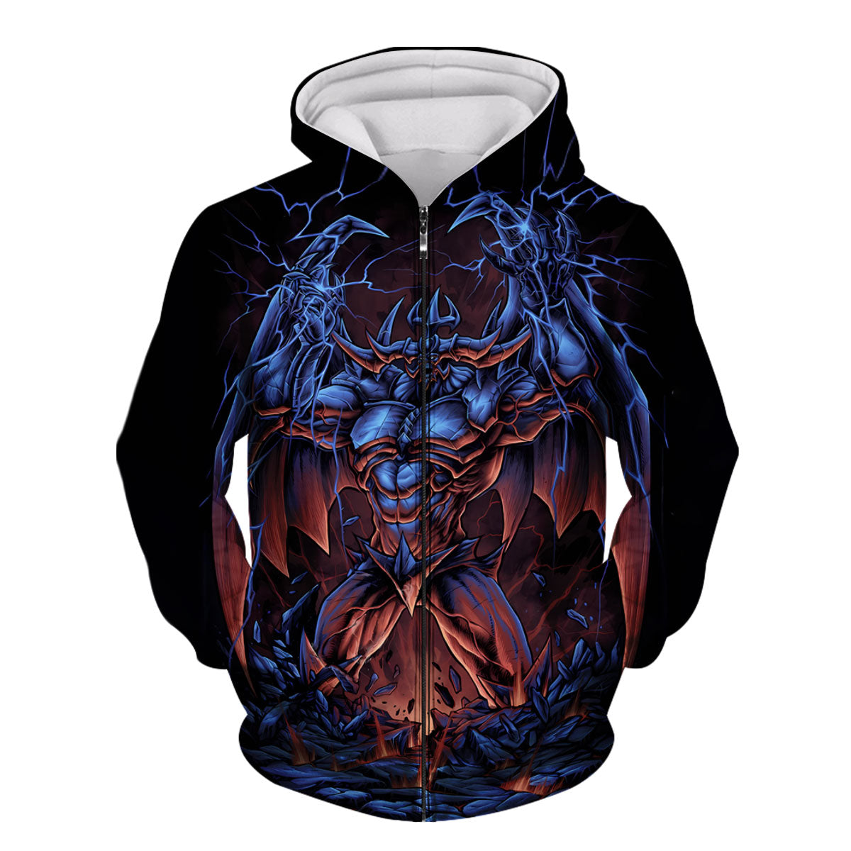 Yugioh Obelisk The Tormentor Blue And Red Anime Apparel
