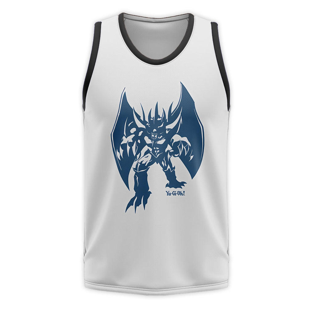 Yugioh Obelisk The Tormentor Blue Silhouette Outline Anime Apparel