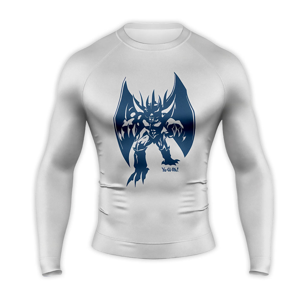 Yugioh Obelisk The Tormentor Blue Silhouette Outline Anime Apparel
