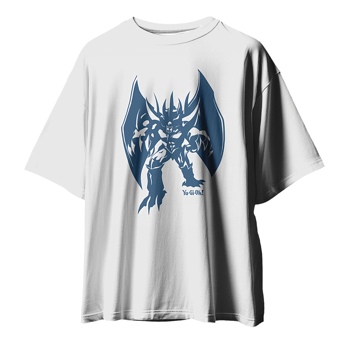 Yugioh Obelisk The Tormentor Blue Silhouette Outline Anime Apparel
