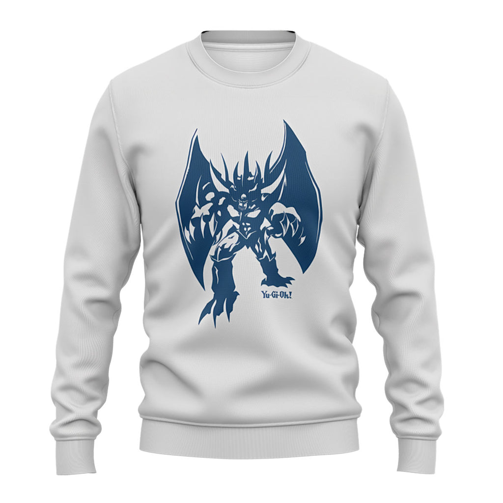 Yugioh Obelisk The Tormentor Blue Silhouette Outline Anime Apparel