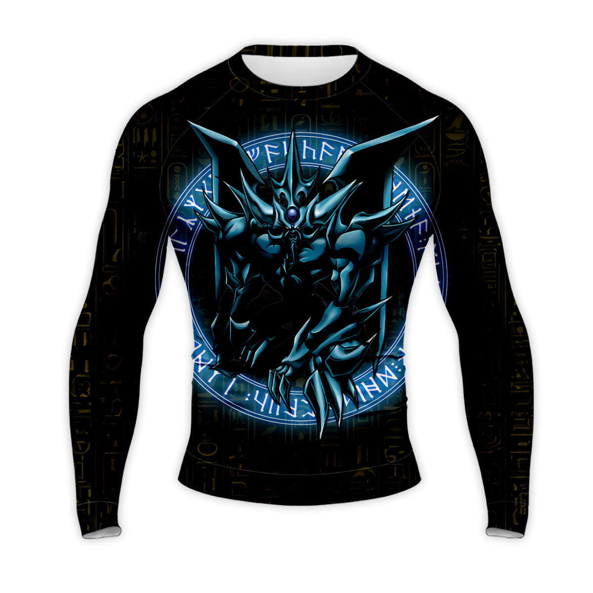Yugioh Obelisk The Tormentor Deep Blue Black With Magic Circle Anime Apparel