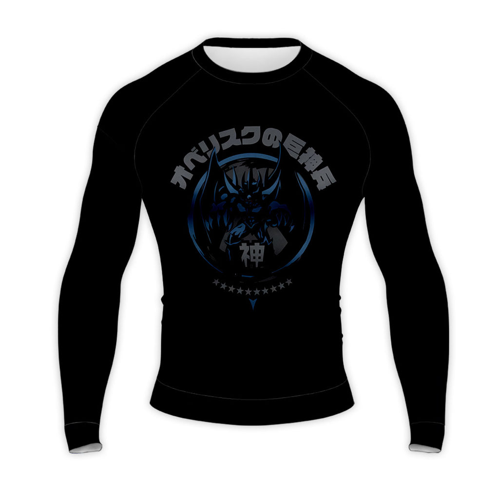 Yugioh Obelisk The Tormentor Emblem Black Blue Color Scheme Anime Apparel