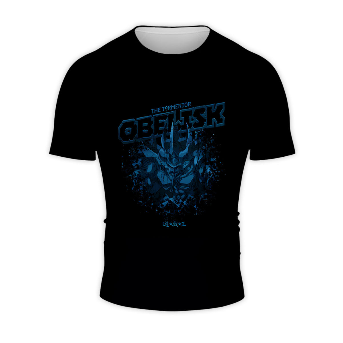 Yugioh Obelisk The Tormentor Glowing Blue Emblem Symbol Anime Apparel