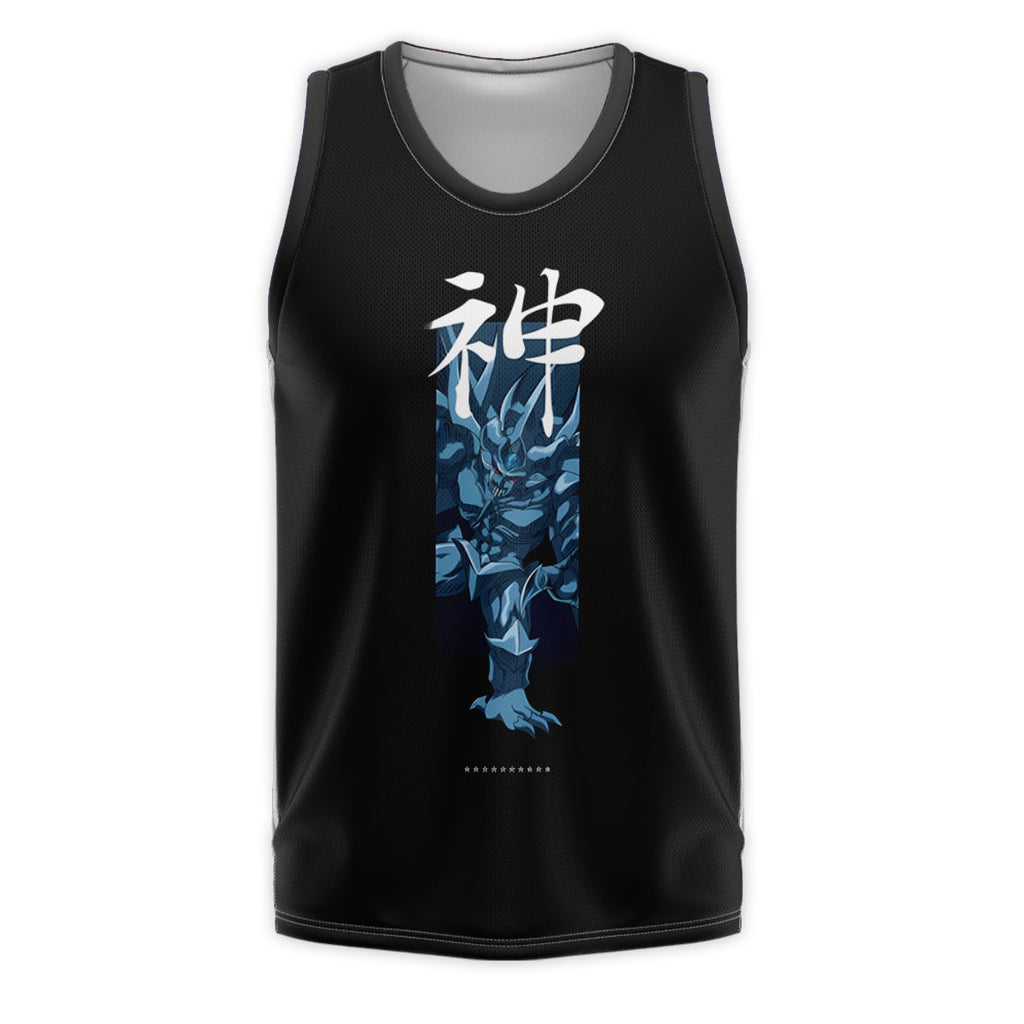 Yugioh Obelisk The Tormentor Vertical Standing Battle Damage Anime Apparel