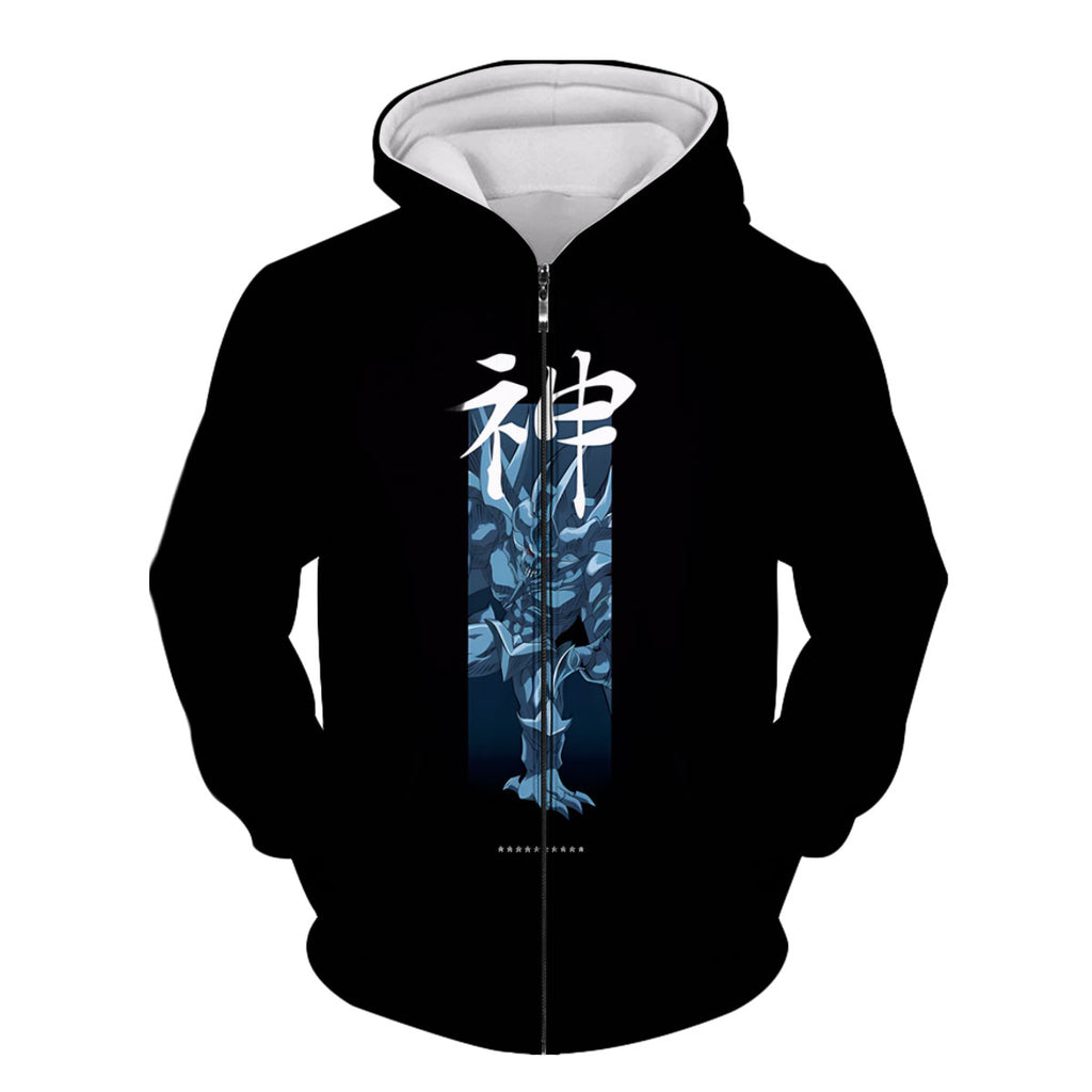 Yugioh Obelisk The Tormentor Vertical Standing Battle Damage Anime Apparel