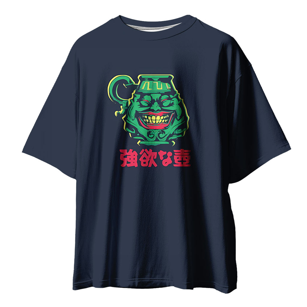 Yugioh Pot Of Greed Green Smile Anime Apparel