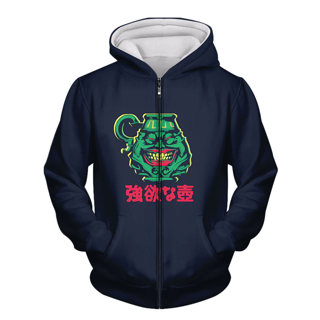 Yugioh Pot Of Greed Green Smile Anime Apparel