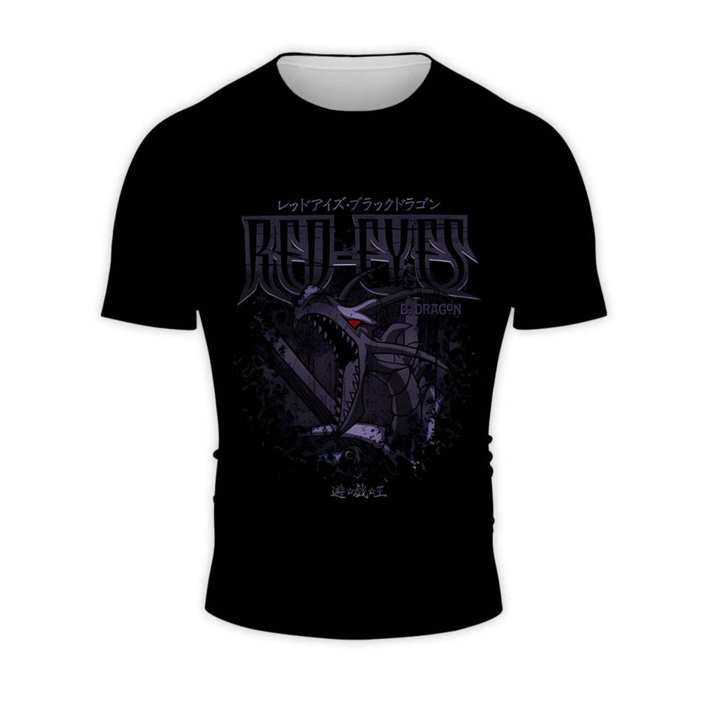 Yugioh Redeyes Black Dragon Darkthemed Design Anime Apparel