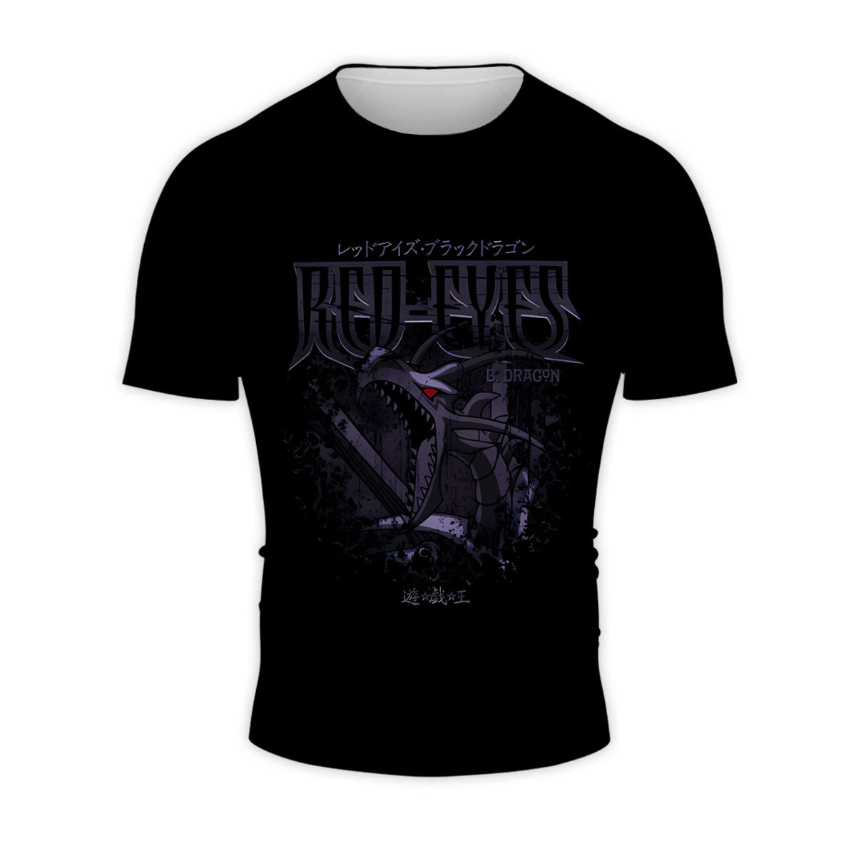 Yugioh Redeyes Black Dragon Darkthemed Design Anime Apparel