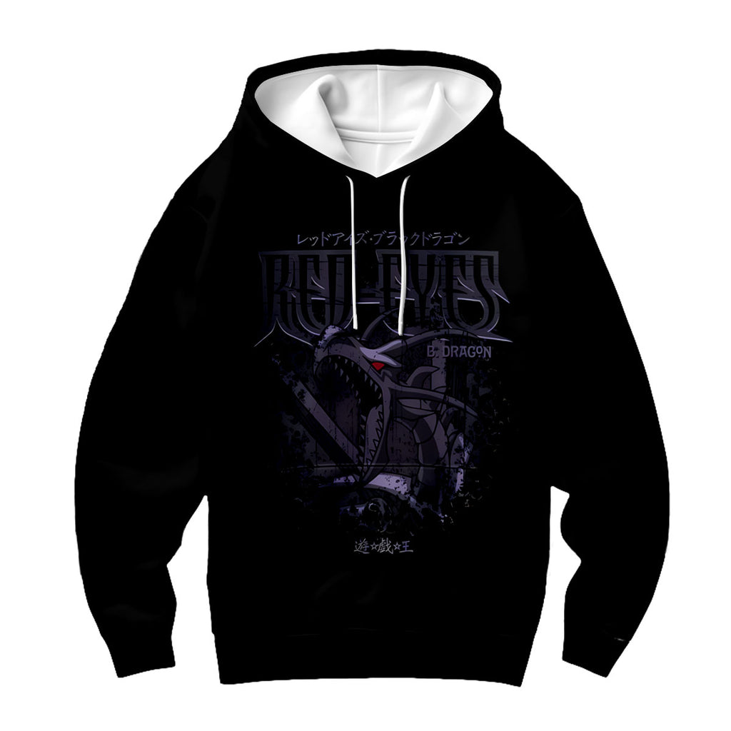 Yugioh Redeyes Black Dragon Darkthemed Design Anime Apparel
