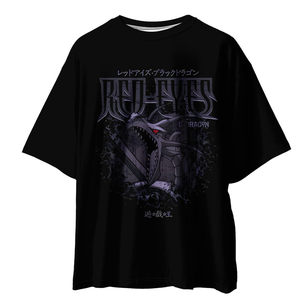 Yugioh Redeyes Black Dragon Darkthemed Design Anime Apparel