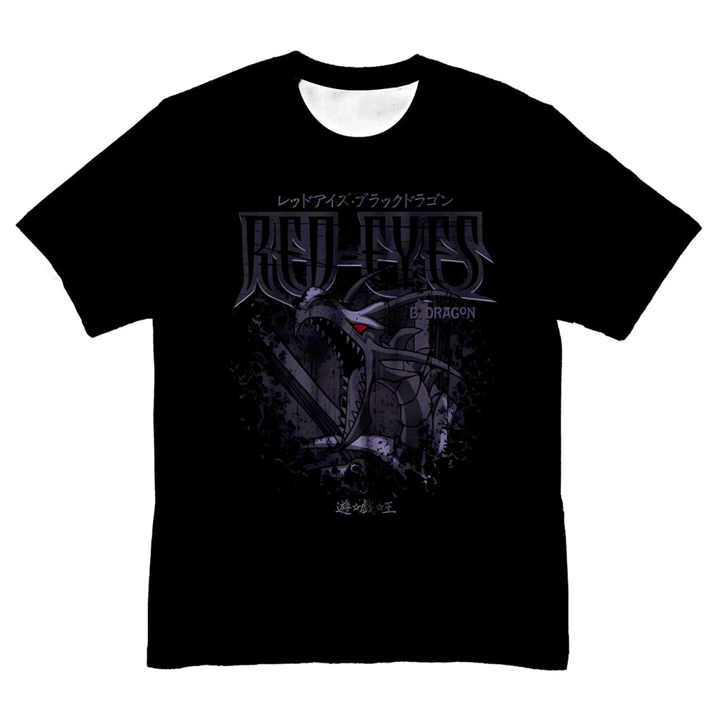 Yugioh Redeyes Black Dragon Darkthemed Design Anime Apparel