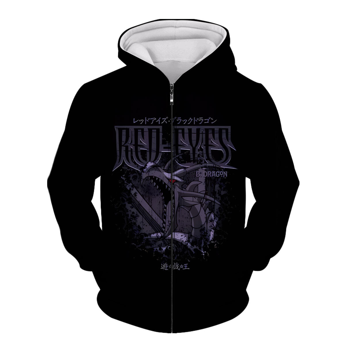 Yugioh Redeyes Black Dragon Darkthemed Design Anime Apparel