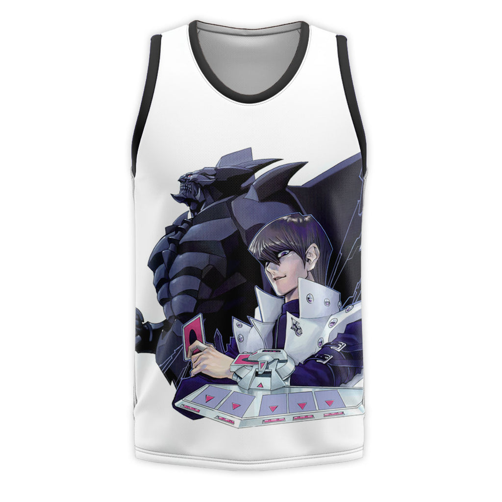 Yugioh Seto Kaiba Holding Obelisk The Tormentor Dark Card Anime Apparel