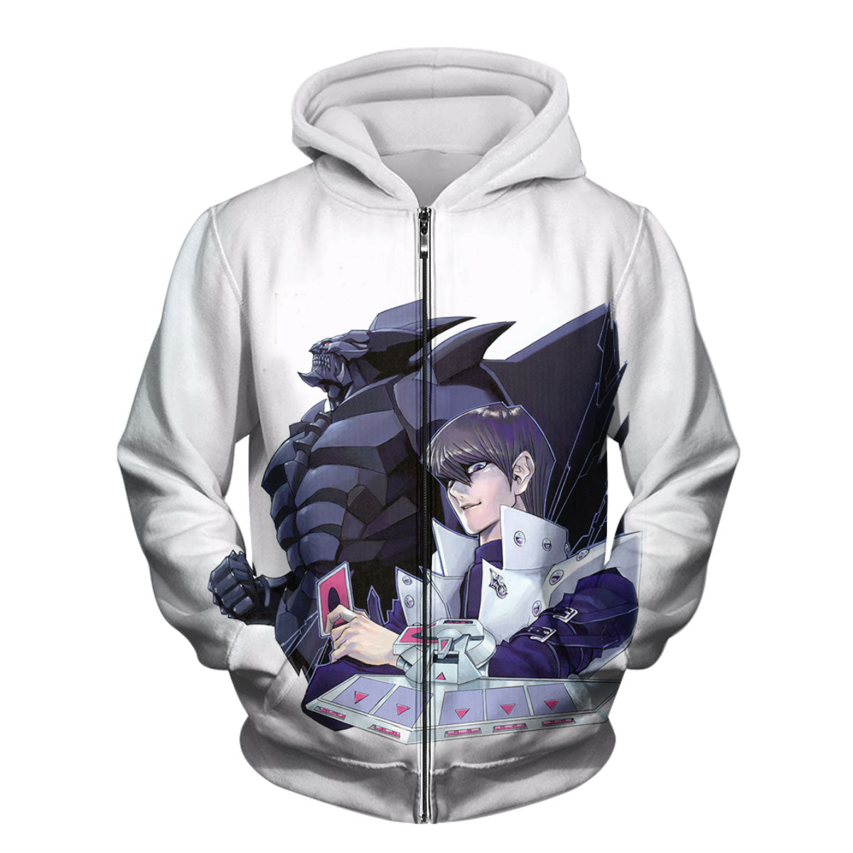 Yugioh Seto Kaiba Holding Obelisk The Tormentor Dark Card Anime Apparel