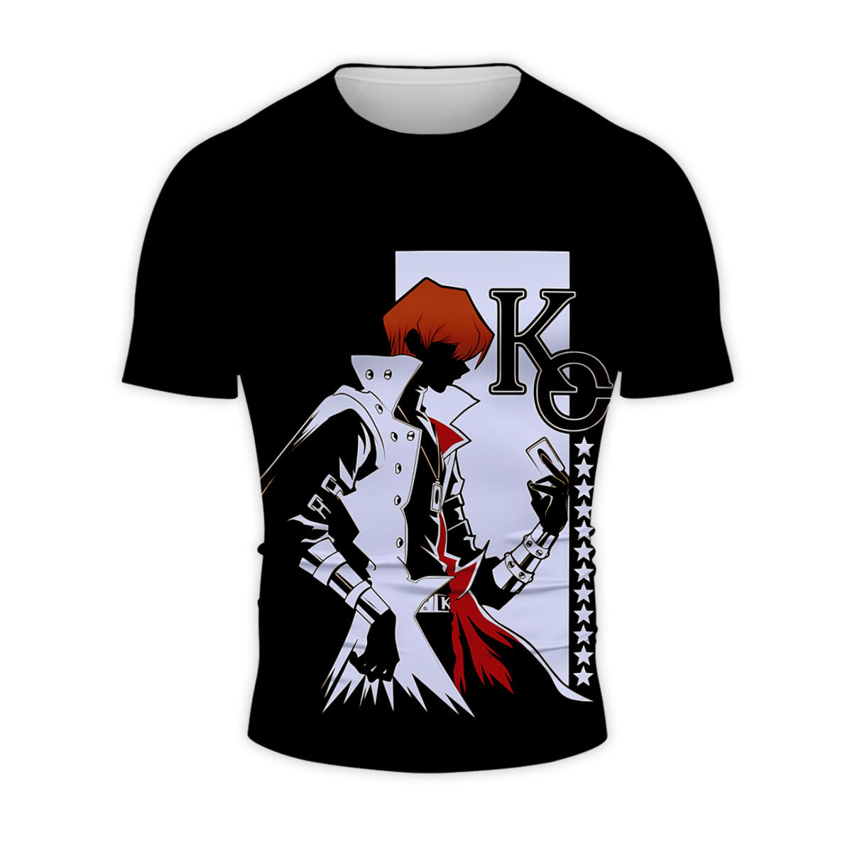 Yugioh Seto Kaiba Red Side Profile Anime Apparel