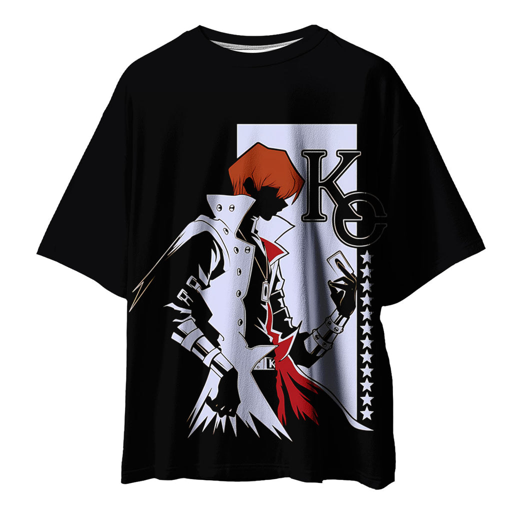 Yugioh Seto Kaiba Red Side Profile Anime Apparel